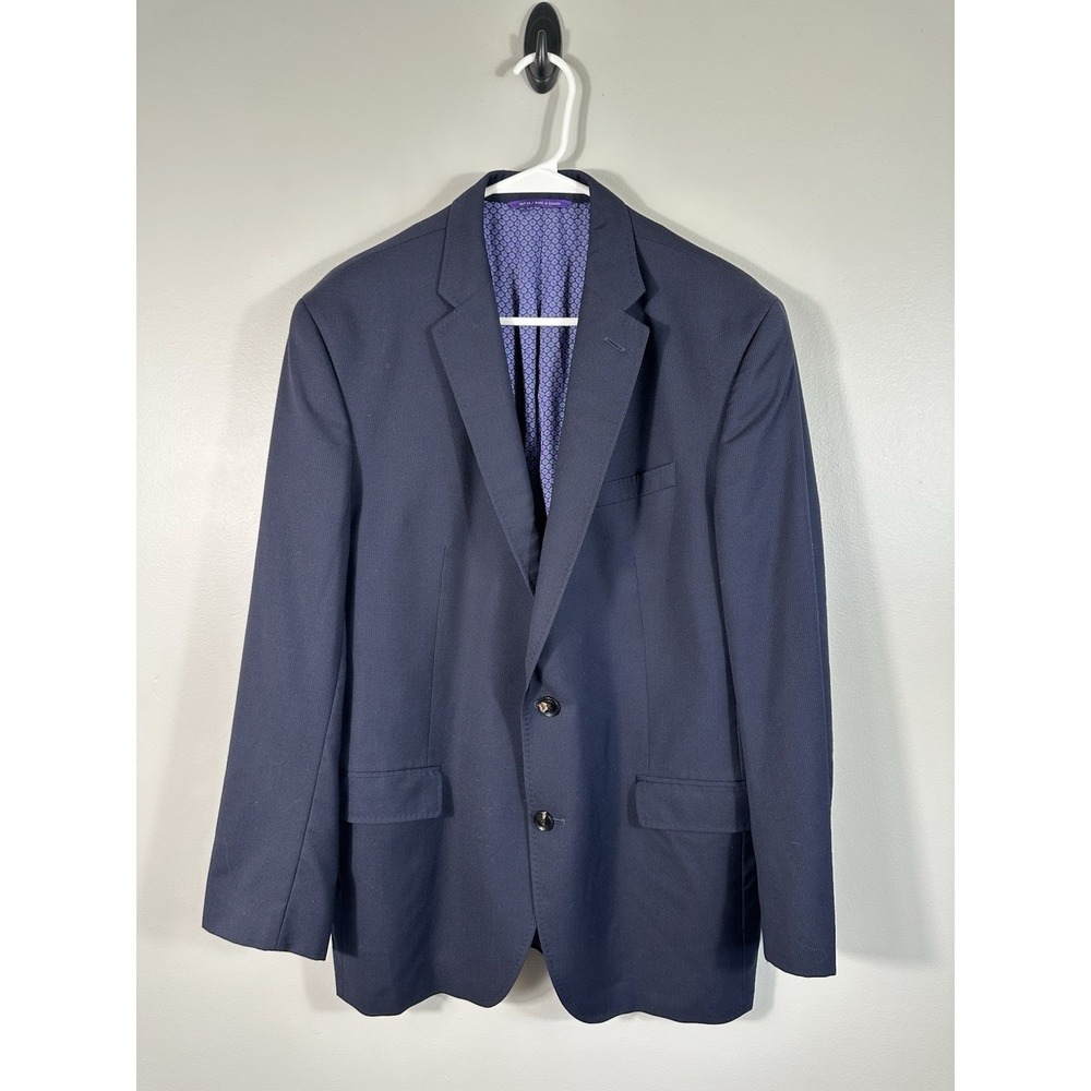 Ted Baker London Endurance Blazer Mens 44R Blue Jay CT Wool Sport Coat‎